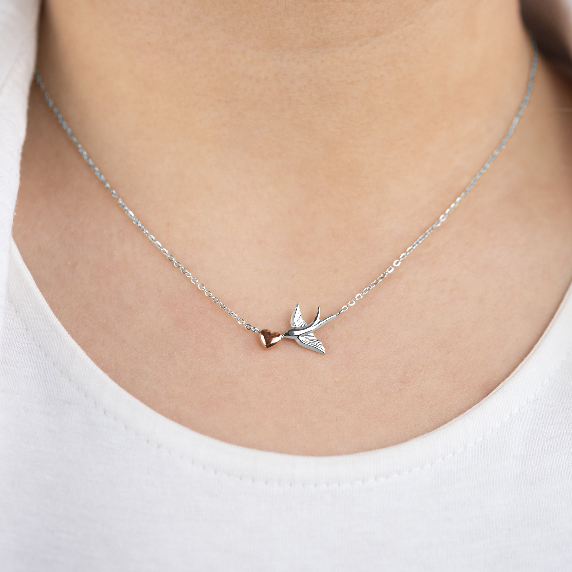 mysteel-by-engelsrufer-halskette-edelstahl-bicolor-mit-anh-nger-freedom-herz-und image 2