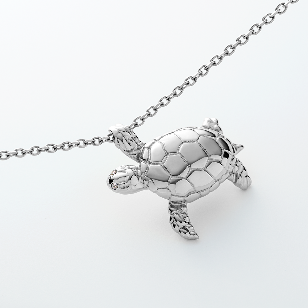 paul-hewitt-turtle-big-halskette-silber-gro-es-statement-aus-marinium image 3
