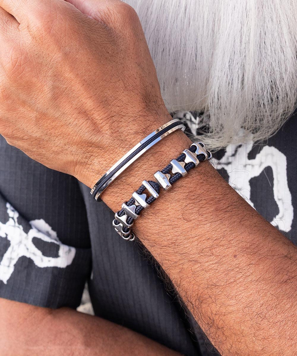 pig-hen-bold-bob-navy-silber-herren-seilarmband-maritim image 2
