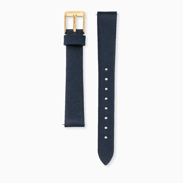 engelsrufer-uhren-lederarmband-12-mm-dunkelblau-nubukleder-gold-verschluss image 1
