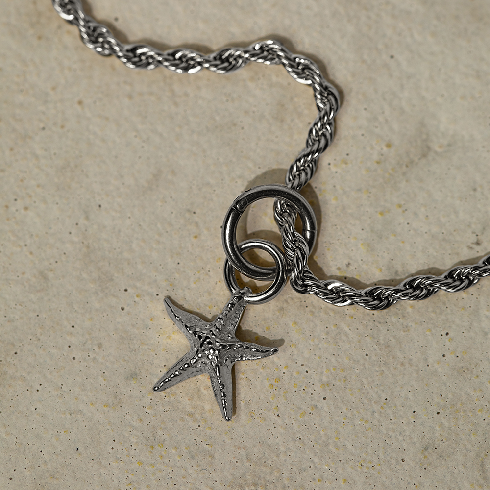 paul-hewitt-set-starfish-charm-und-armkette-silber image 3