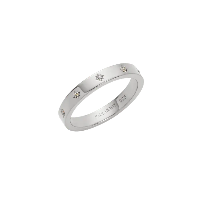 paul-hewitt-windrose-intuition-ring-silber-mit-zirkonia image 1