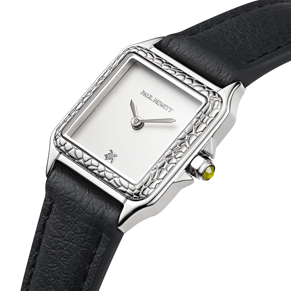 paul-hewitt-petite-tortue-damenuhr-white-silver image 2