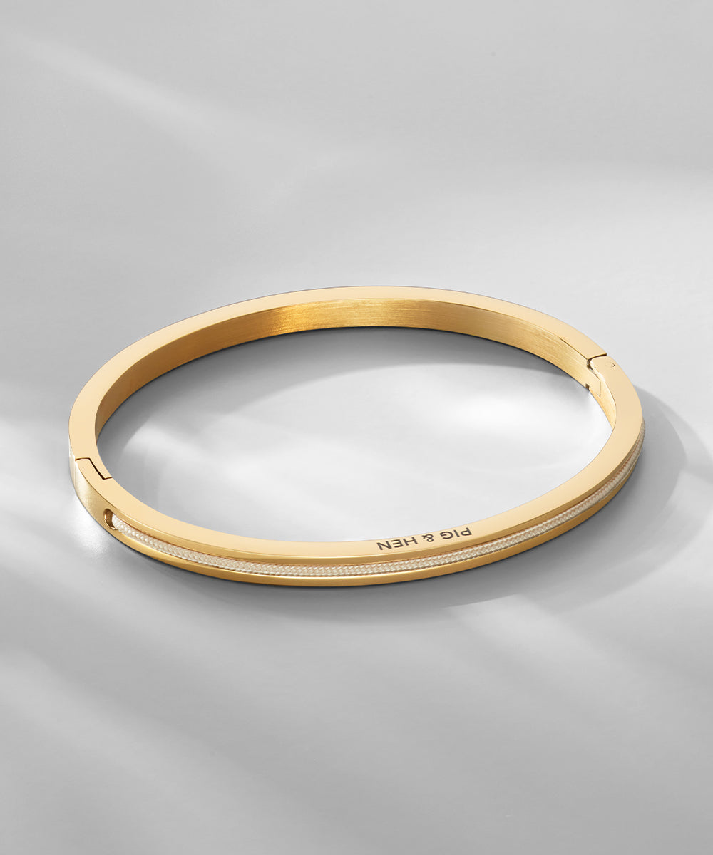 pig-hen-maya-lou-bangle-damenarmreif-ivory-gold image 4