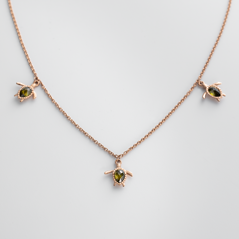 paul-hewitt-turtle-halskette-ros-gold image 3