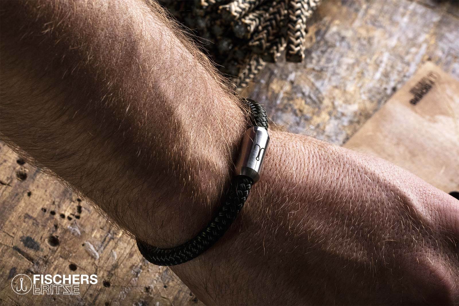 fischers-fritze-krabbe-loreen-armband-olivgr-n image 3