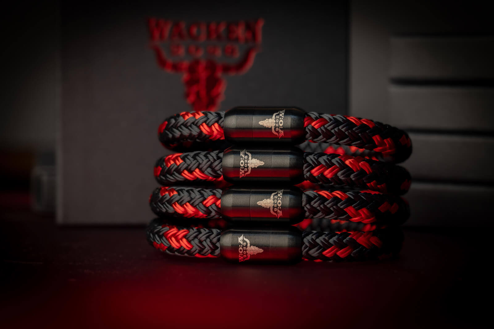 fischers-fritze-torpedomakrele-wacken-edition-2026-segeltau-armband-8-mm image 2
