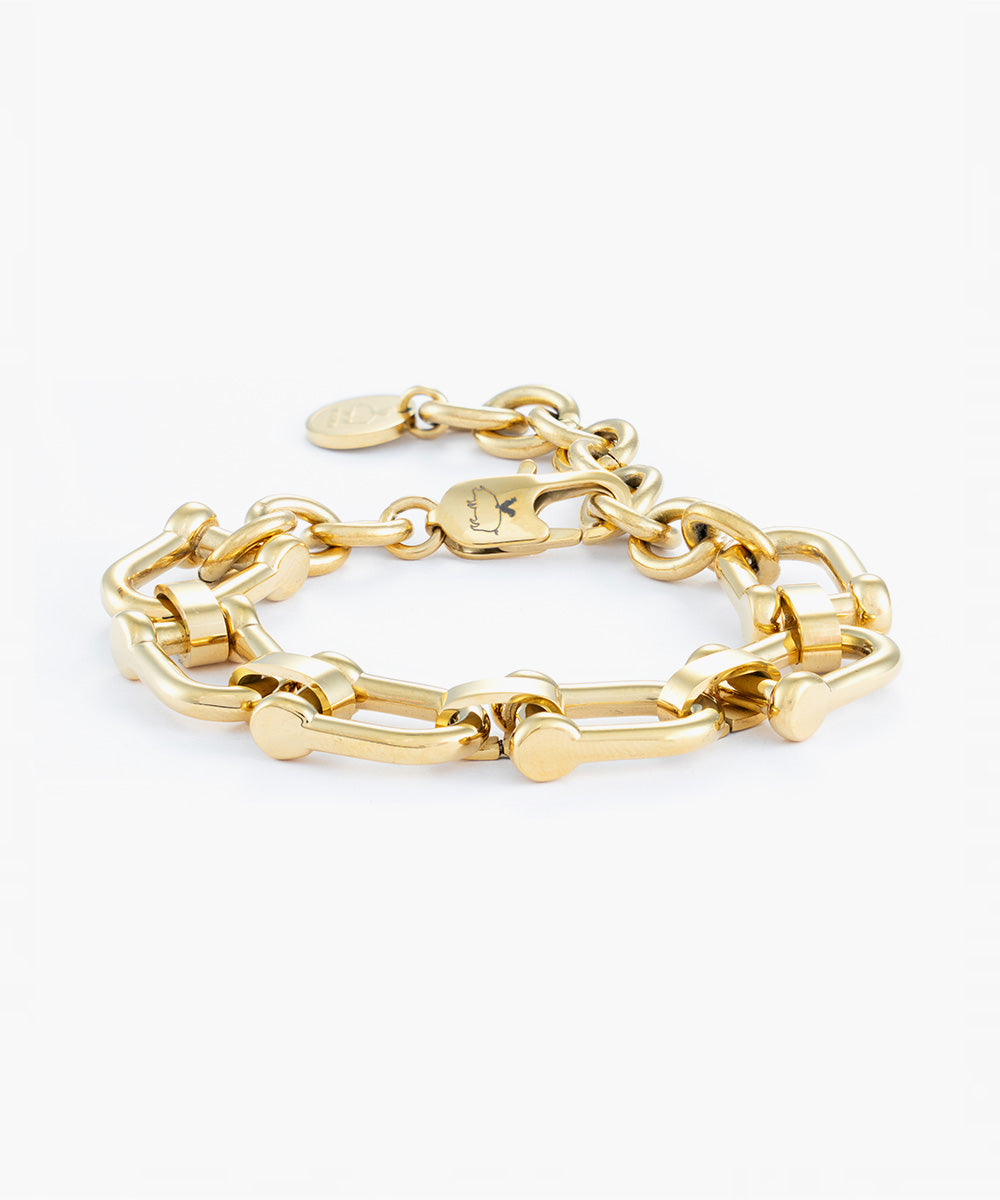 pig-hen-elizabeth-gold-kettenglieder-armband-damen-xxs-m image 1