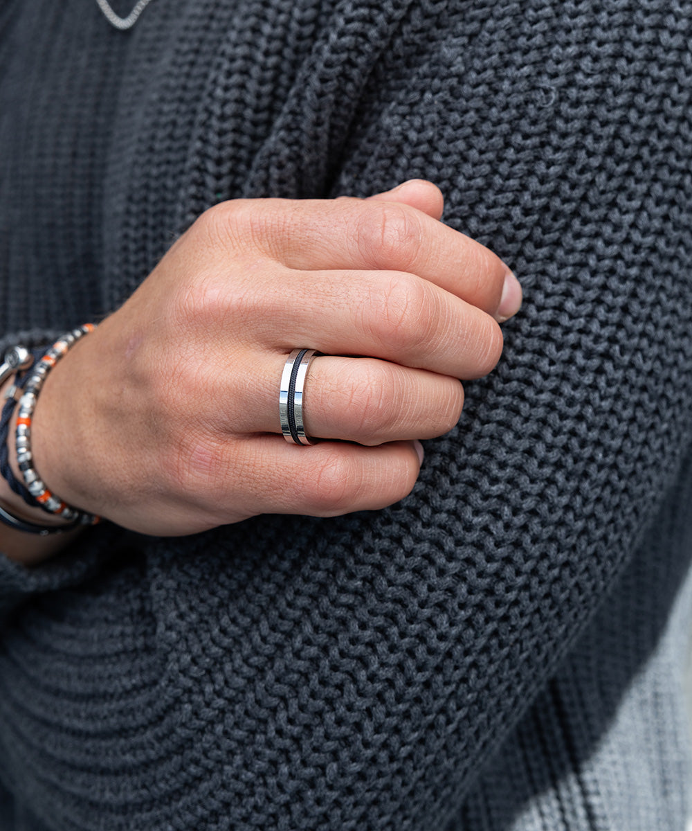 pig-hen-navarch-6mm-ring-navy-silber-herren image 2