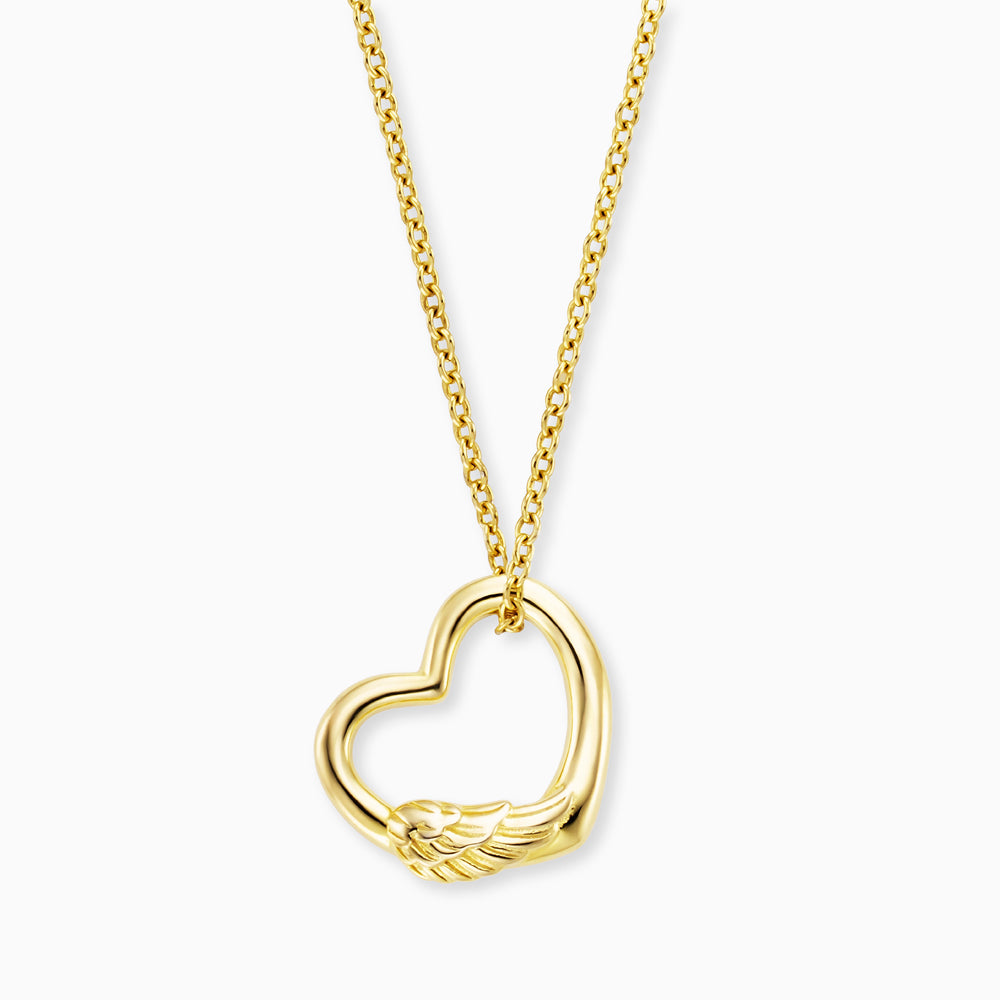 engelsrufer-halskette-925er-silber-with-love-gold-neu image 1