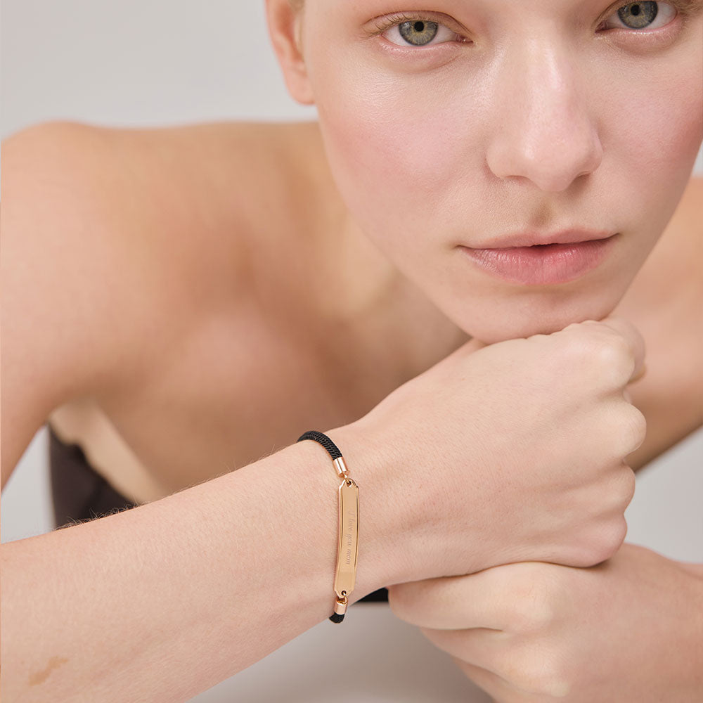 paul-hewitt-vitamin-sea-gravur-armband-ros-gold-schwarz image 3