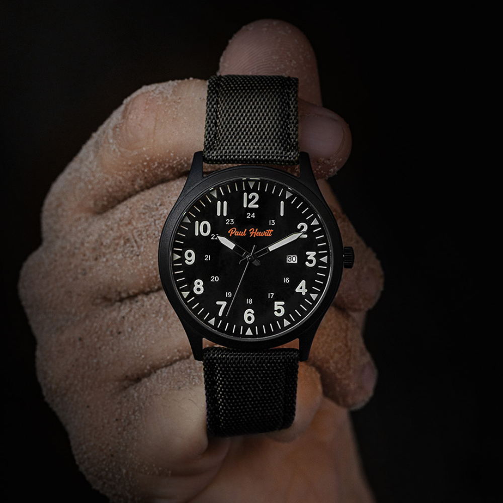 paul-hewitt-captain-s-field-watch-midnight-black-herrenuhr image 5