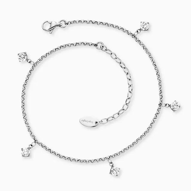 engelsrufer-fu-kette-edelstahl-shiny-mit-zirkonia image 1