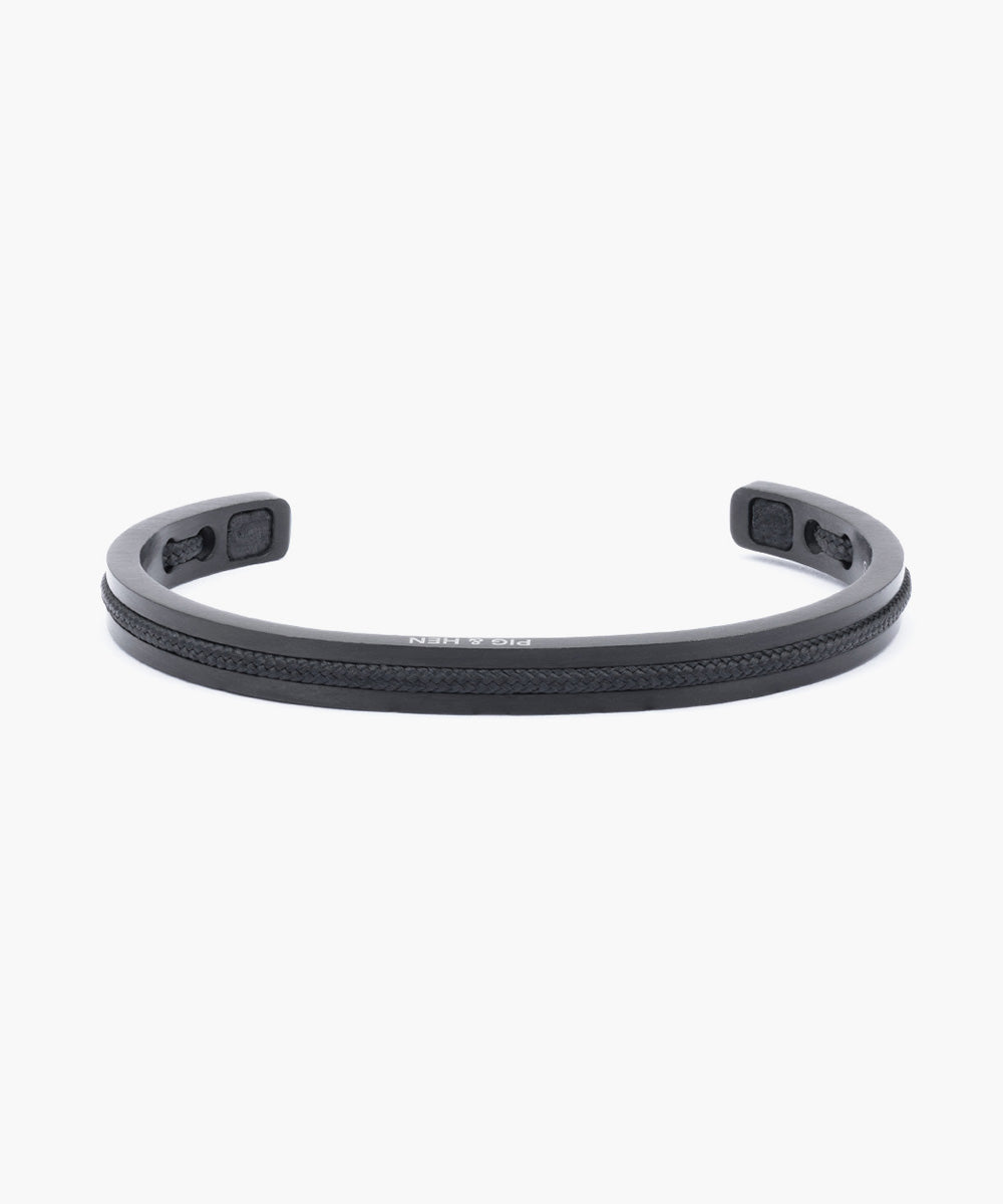 pig-hen-navarch-6mm-cuff-black-black image 1