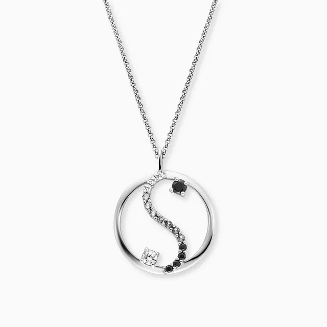 engelsrufer-halskette-925er-silber-yin-yang-mit-zirkonia-multicolor image 1