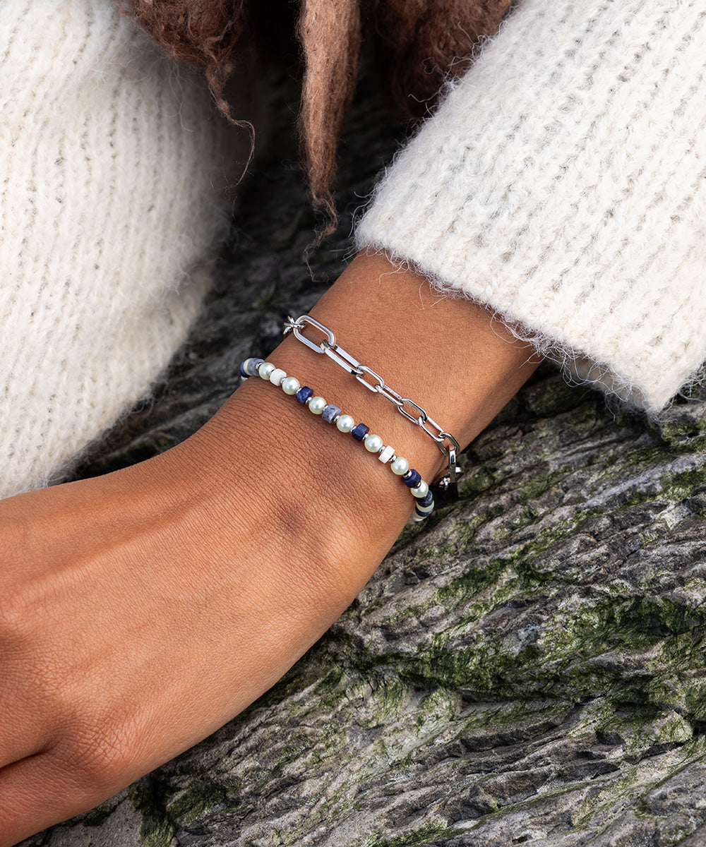 pig-hen-brontide-solstice-julie-armband-set-silber-damen image 2