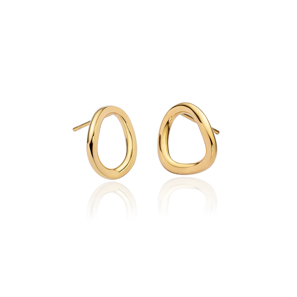 paul-hewitt-waves-mono-ohrring-gold-einzelohrring image 1