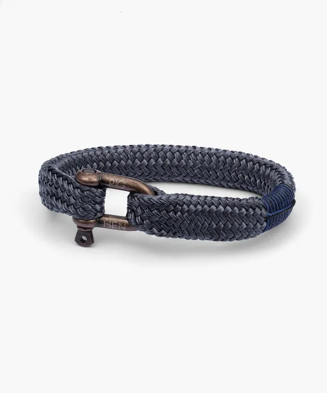 pig-hen-gorgeous-george-armband-slate-gray-bronze image 1
