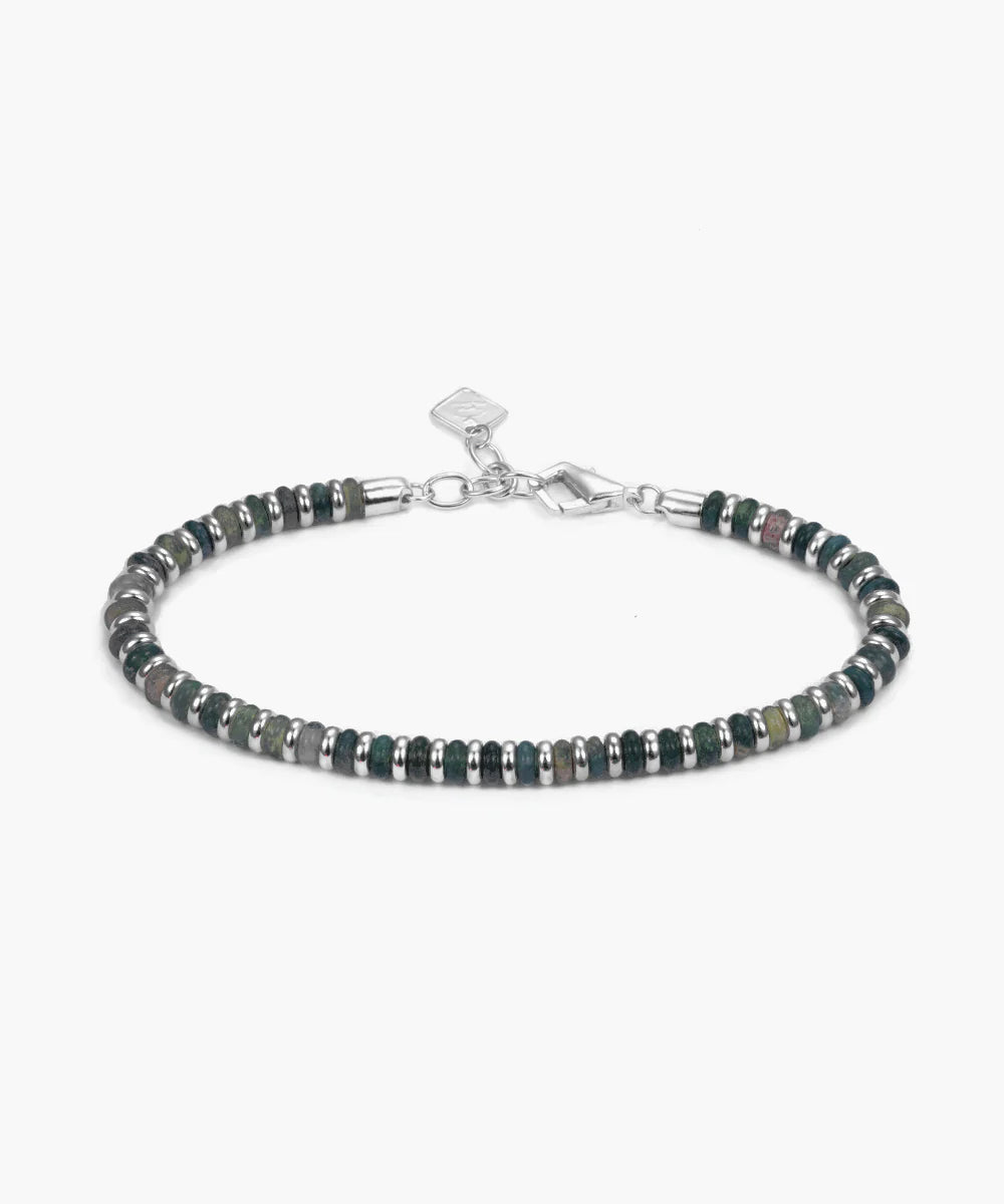 pig-hen-mariner-brontide-4mm-moss-agate-damenarmband-925-sterlingsilber image 1