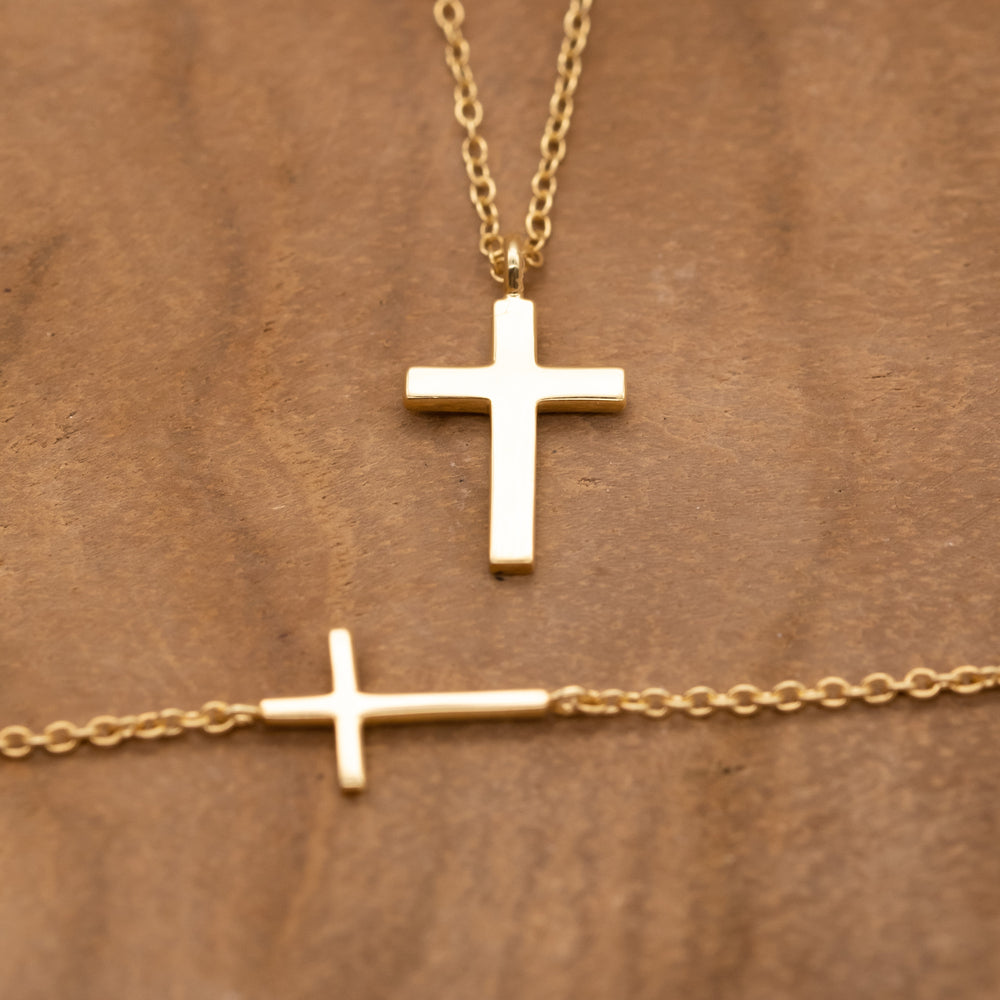 engelsrufer-armband-925er-silber-kreuz-gold image 4
