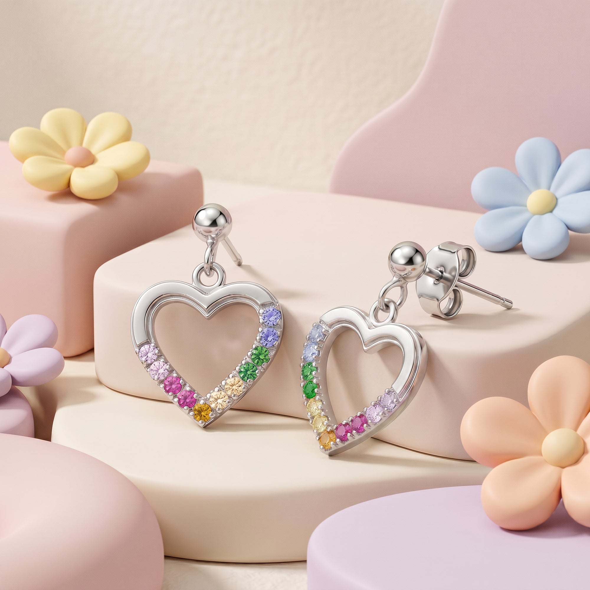 engelsrufer-kinder-ohrstecker-edelstahl-herz-mit-zirkonia-multicolor image 3