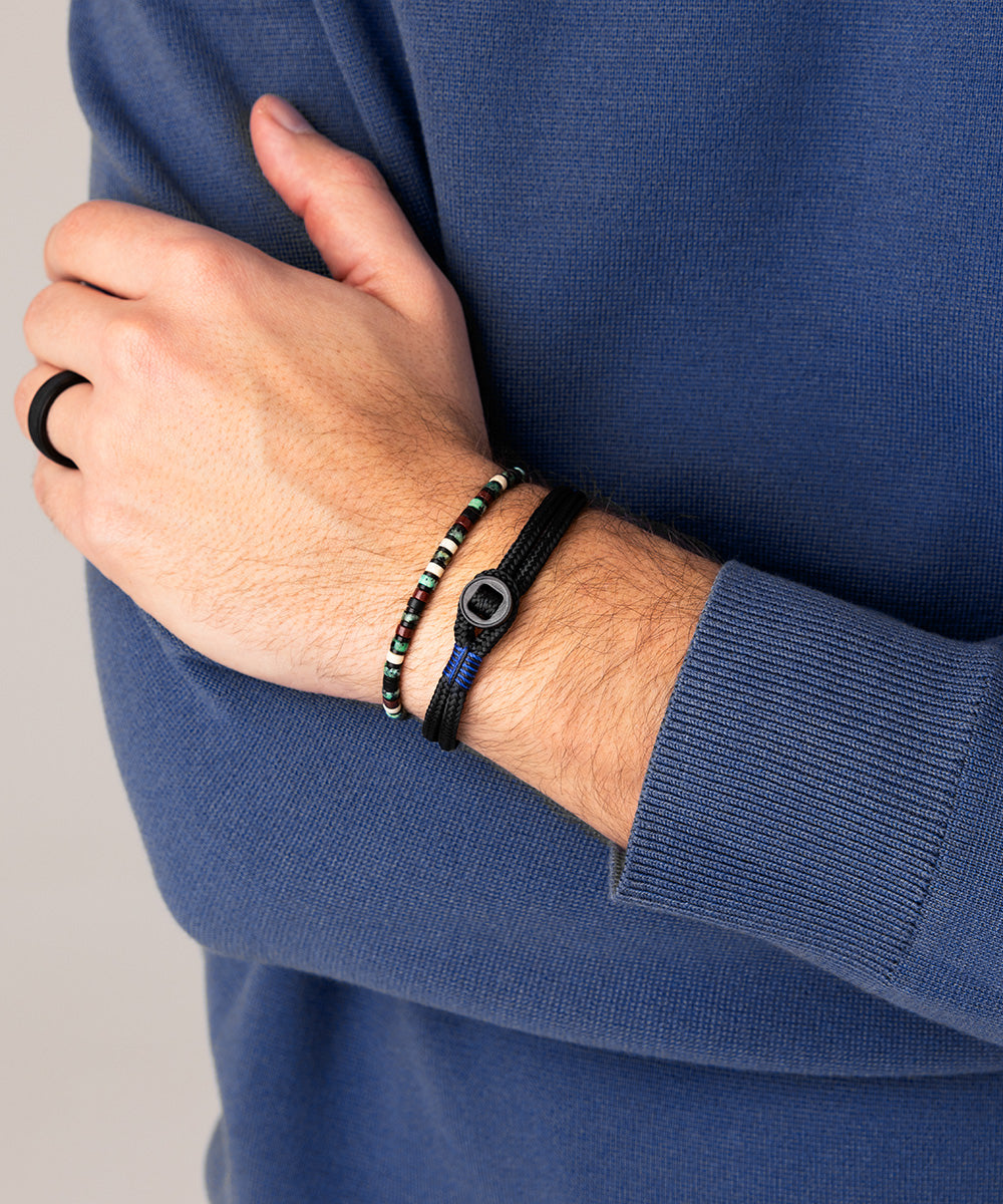 pig-hen-don-dino-seil-armband-herren-black-black image 3