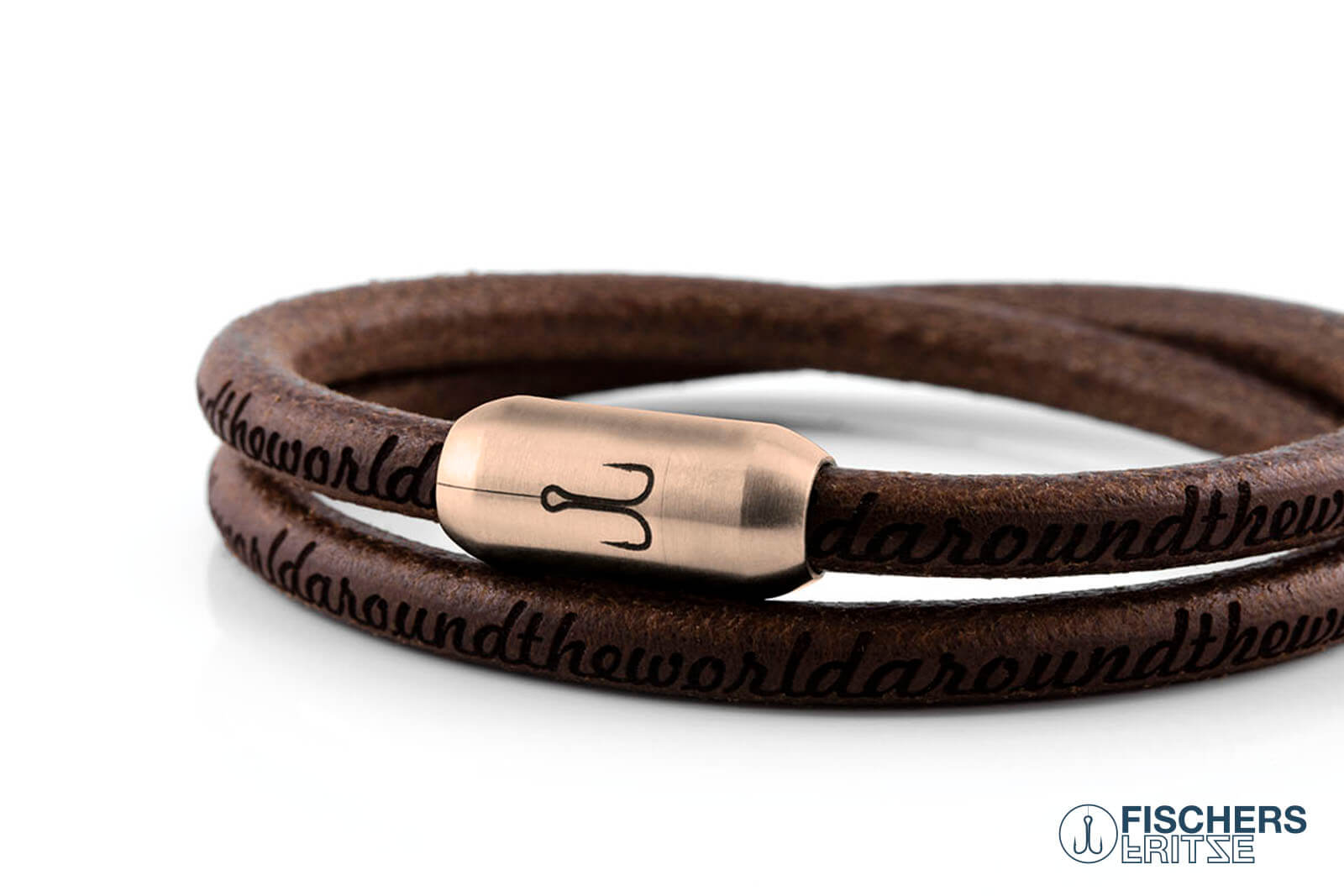 fischers-fritze-k-nigsgarnele-ludwig-lederarmband-braun-around-the-world image 5