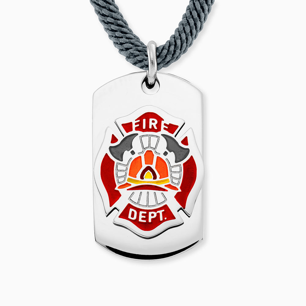 engelsrufer-herzengel-kinder-halskette-edelstahl-feuerwehr-mit-emaille image 2