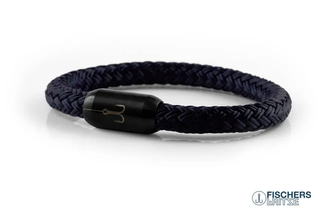 fischers-fritze-torpedomakrele-vincent-segeltau-armband-marineblau image 1