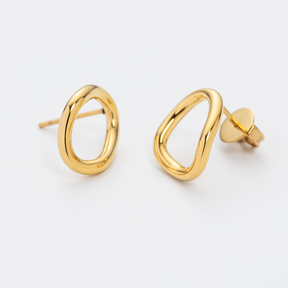 paul-hewitt-waves-mono-ohrring-gold-einzelohrring image 5