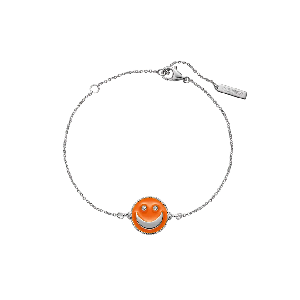 paul-hewitt-sumos-armkette-silber-bright-orange-damen-armband-sun-moon-stars image 1