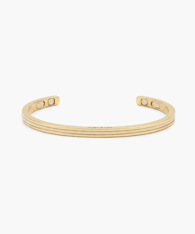 pig-hen-navarch-4mm-damen-armband-ivory-gold image 1