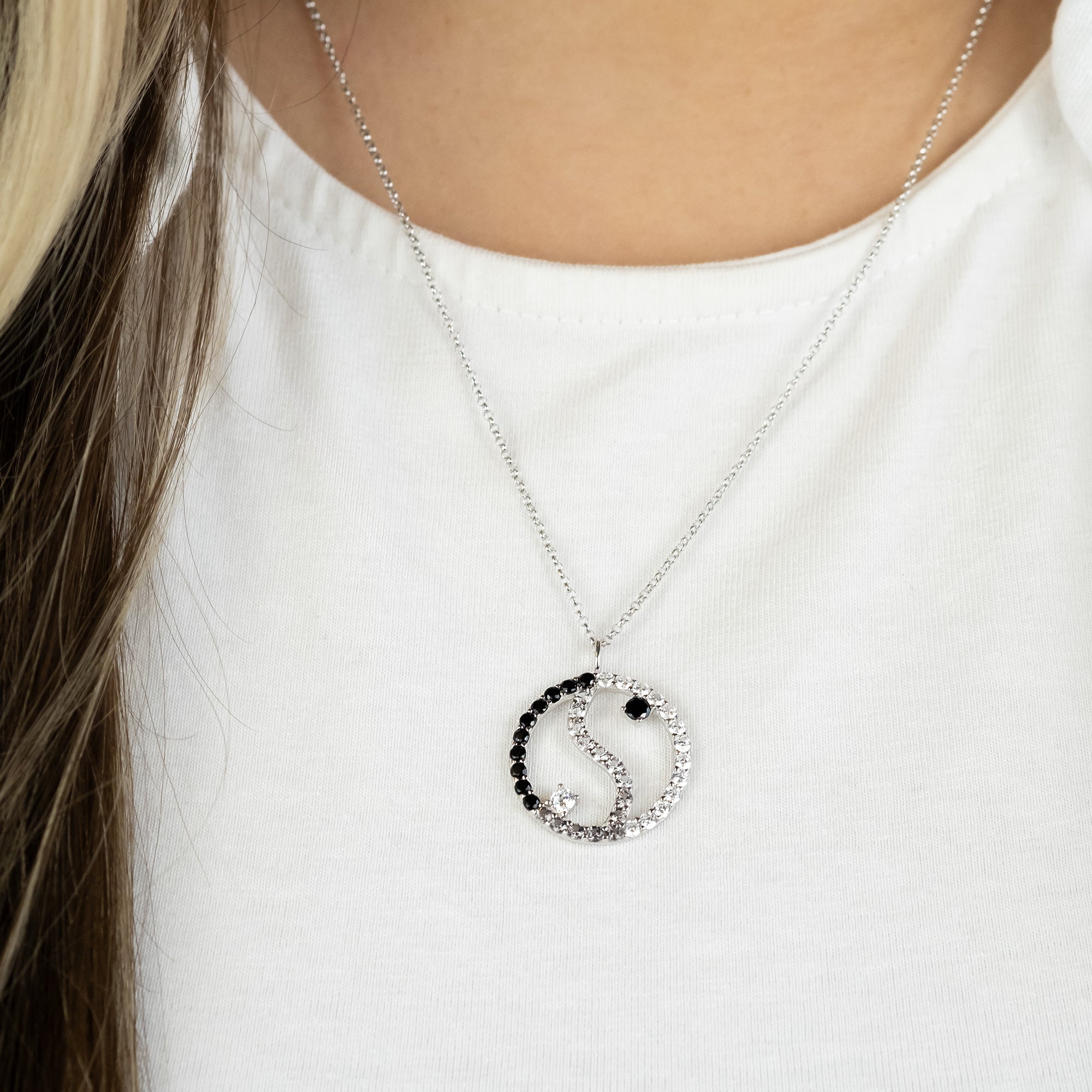engelsrufer-halskette-925er-silber-yin-yang-mit-zirkonia-multicolor-2 image 2