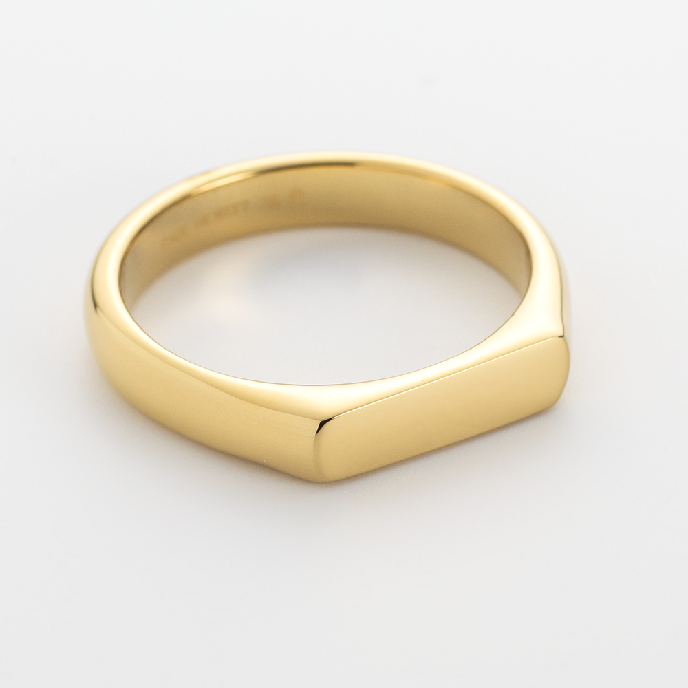 paul-hewitt-slim-signet-ring-gold-damen image 2