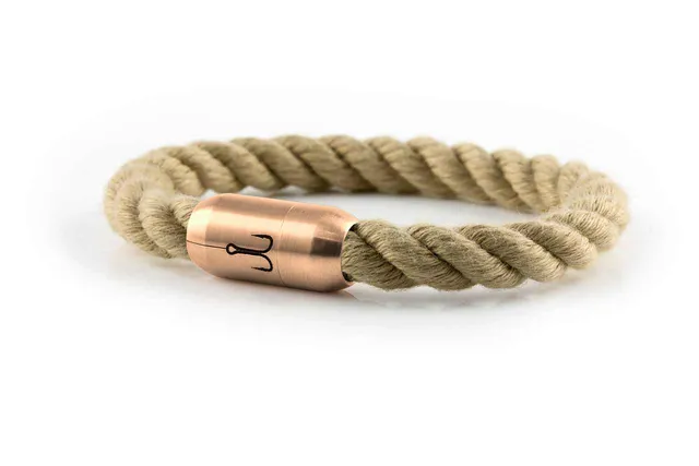 fischers-fritze-k-nigsmakrele-segeltau-armband-natur-gedreht-mit-geschenkkarton image 1