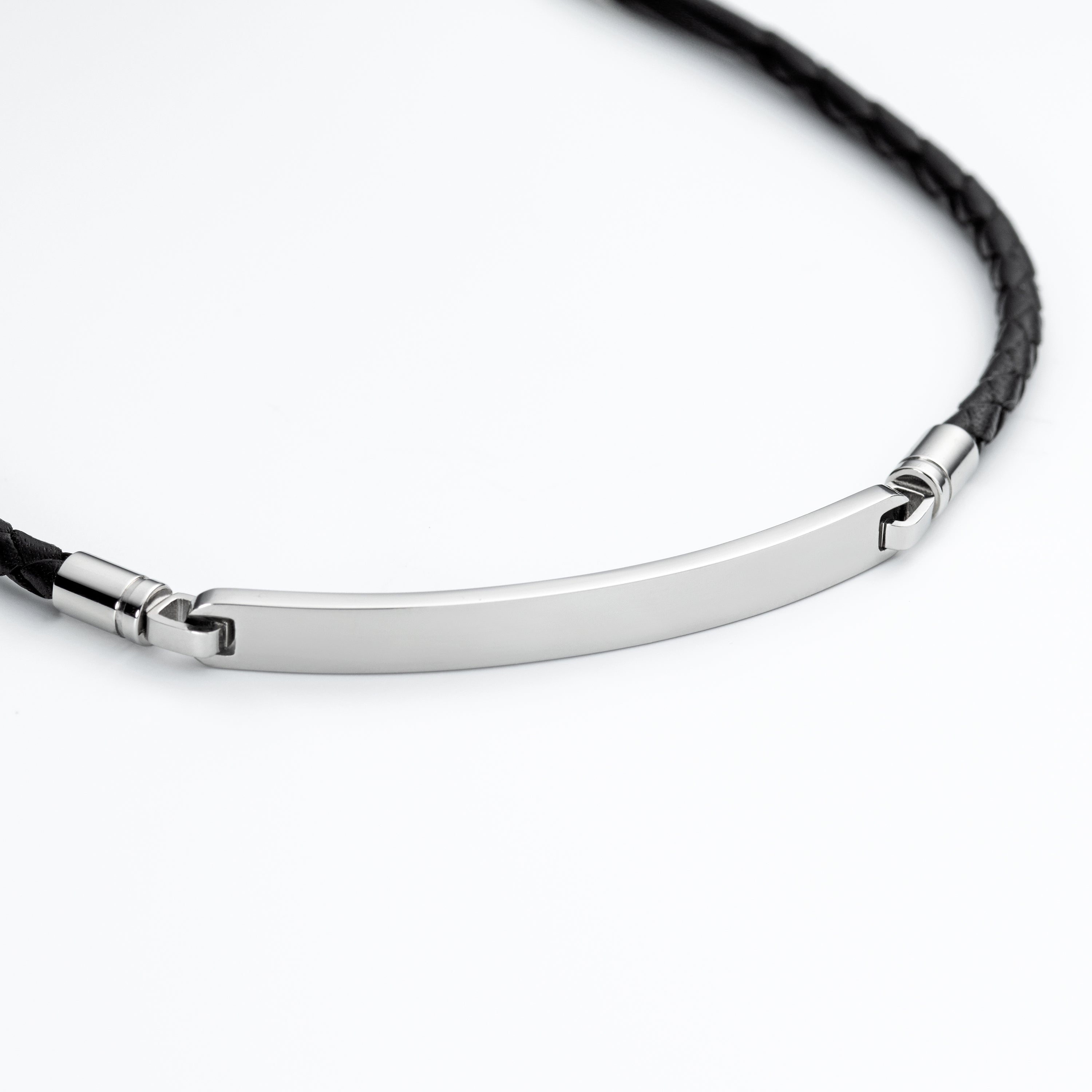paul-hewitt-id-armkette-leder-schwarz-silber image 3