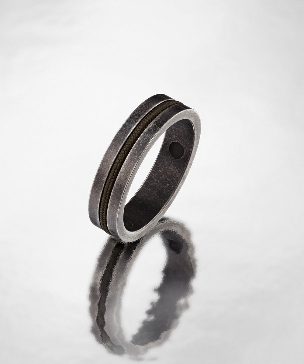 pig-hen-navarch-6mm-ring-army-vintage-herren image 4