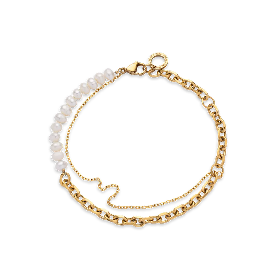 paul-hewitt-treasures-of-the-sea-duo-armkette-gold-mit-s-wasserperlen image 1