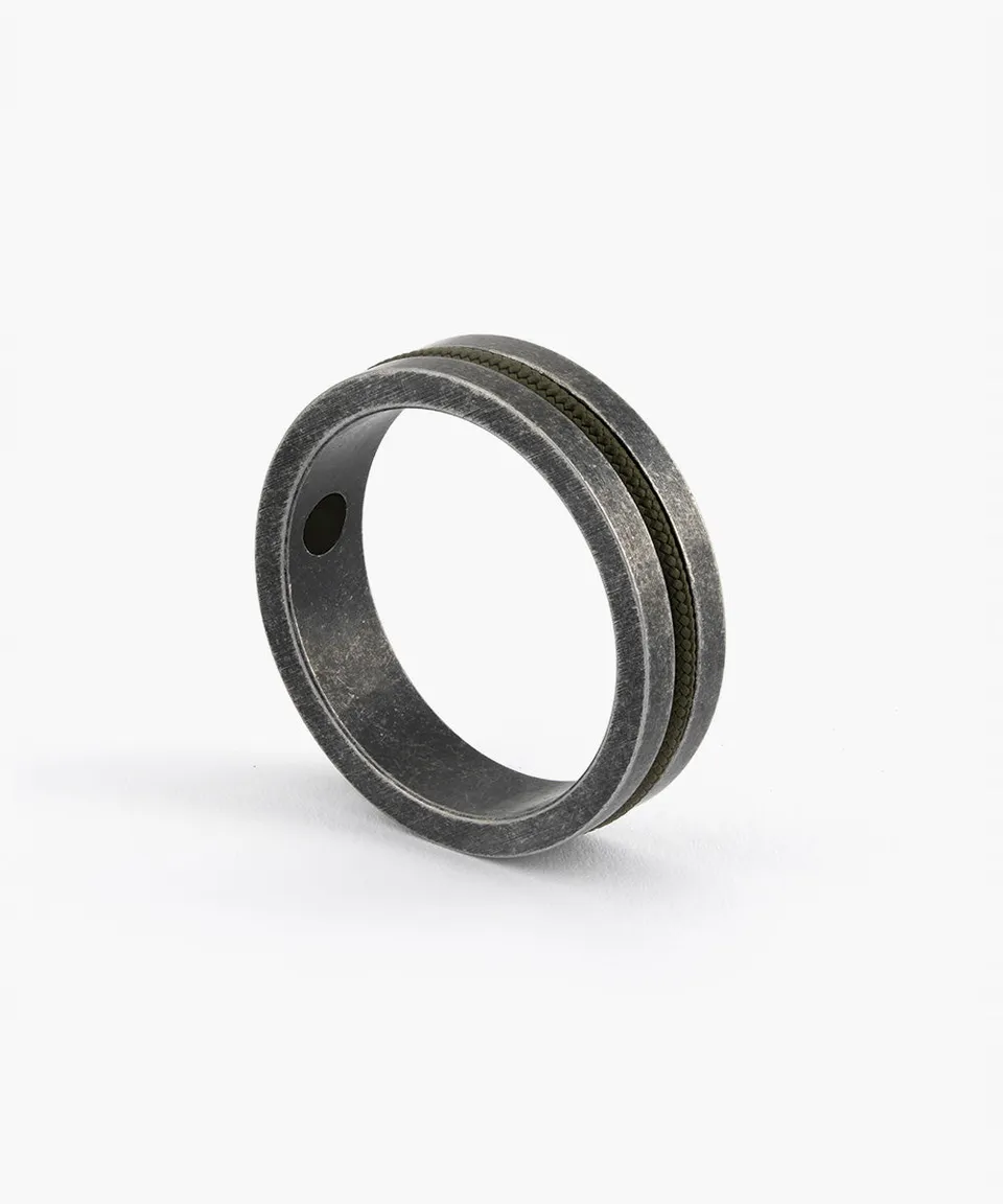 pig-hen-navarch-6mm-ring-army-vintage-herren image 1