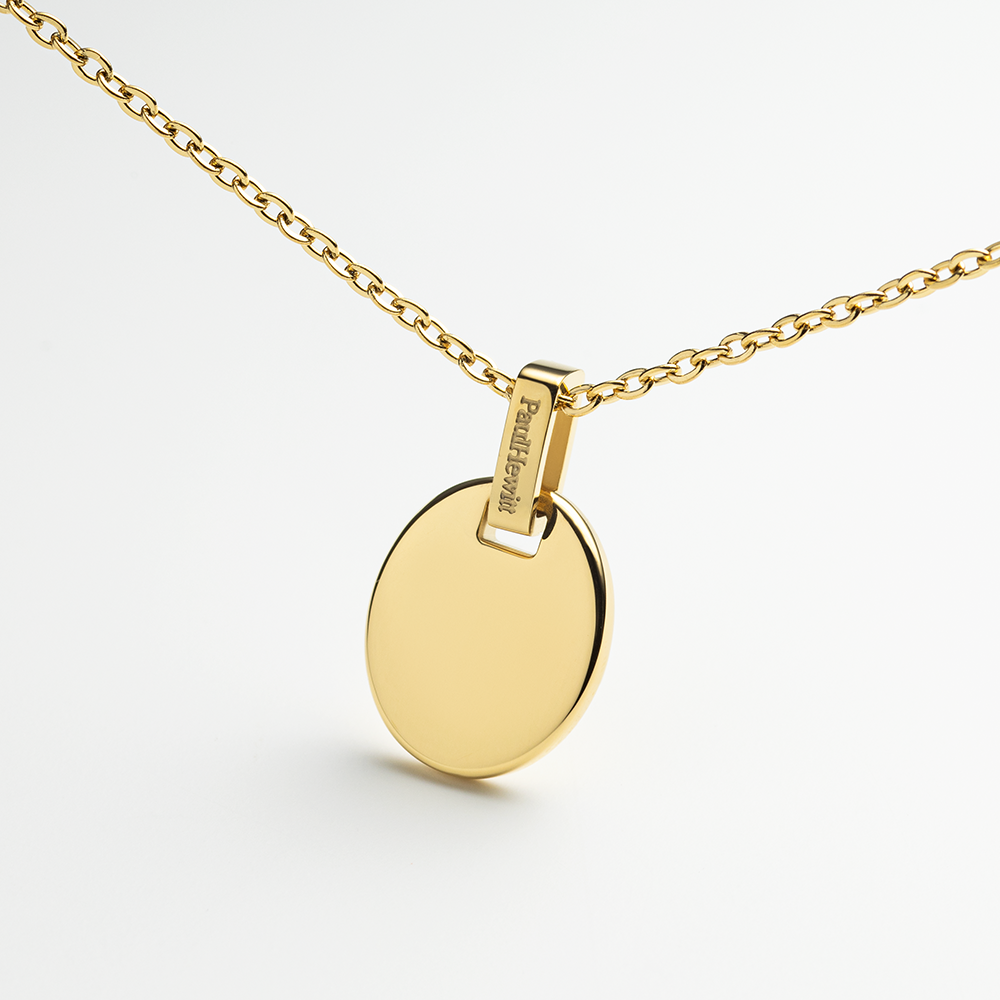 paul-hewitt-oval-halskette-gold-damen-halskette image 2