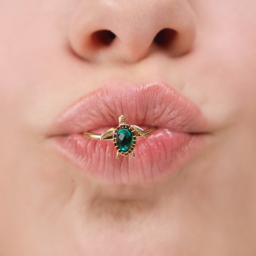 paul-hewitt-turtle-ring-aquamarine-gold-gl-cksbringer-ring image 4