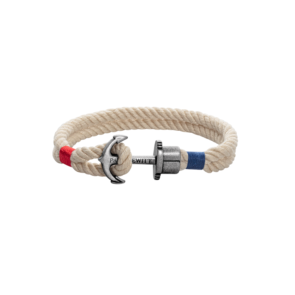 paul-hewitt-vintage-phrep-armband-ivory-silber-mit-anker image 1