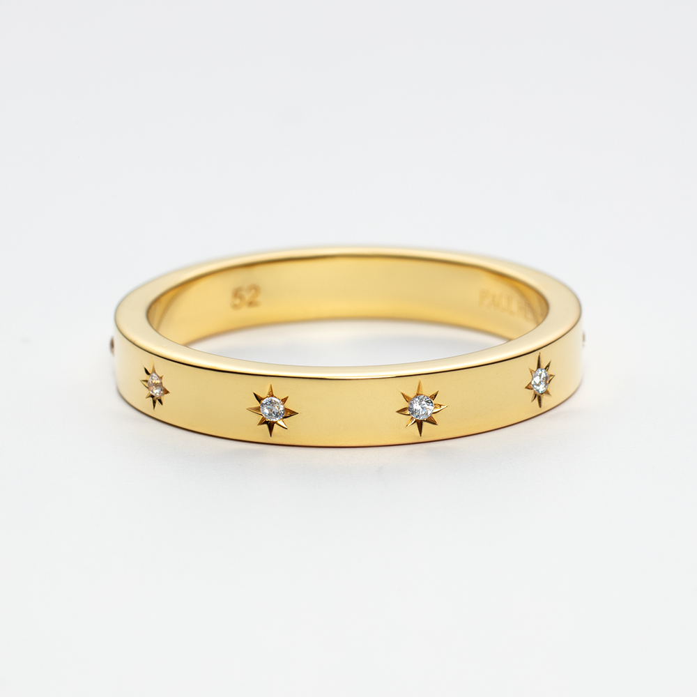paul-hewitt-windrose-intuition-ring-gold-damen-kompassring-925er-silber-zirkonia image 5