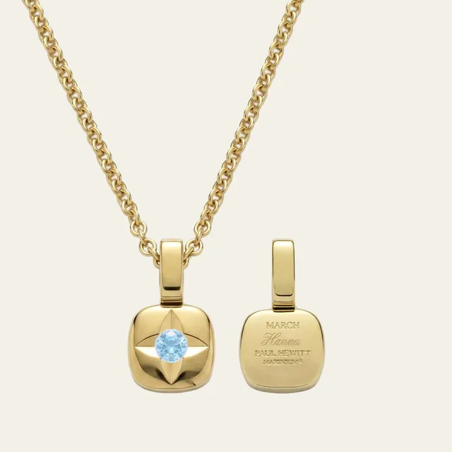 paul-hewitt-birthstone-march-halskette-gold-geburtsstein-kette image 1
