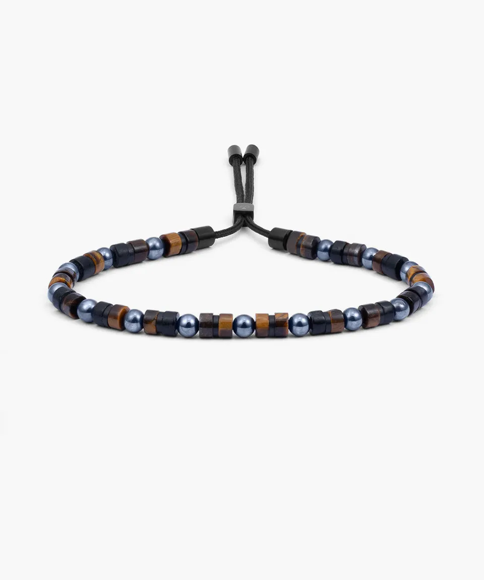 pig-hen-brontide-4mm-armband-verstellbar-matsumoto-schwarz image 1