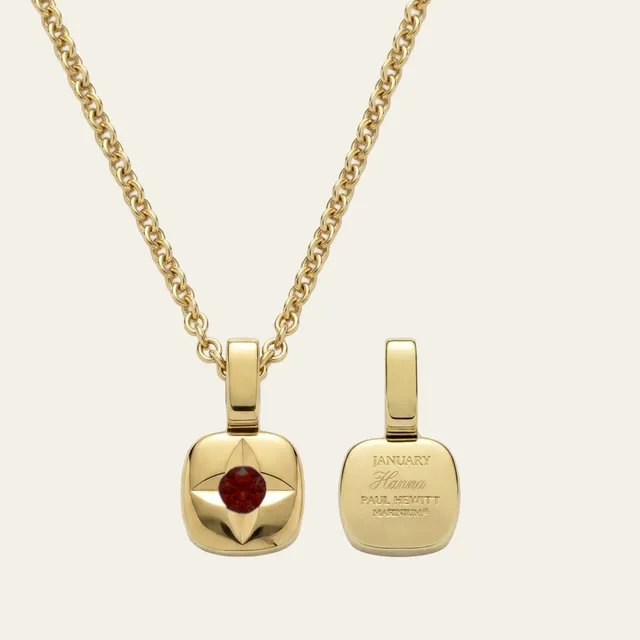 paul-hewitt-birthstone-january-halskette-gold image 1