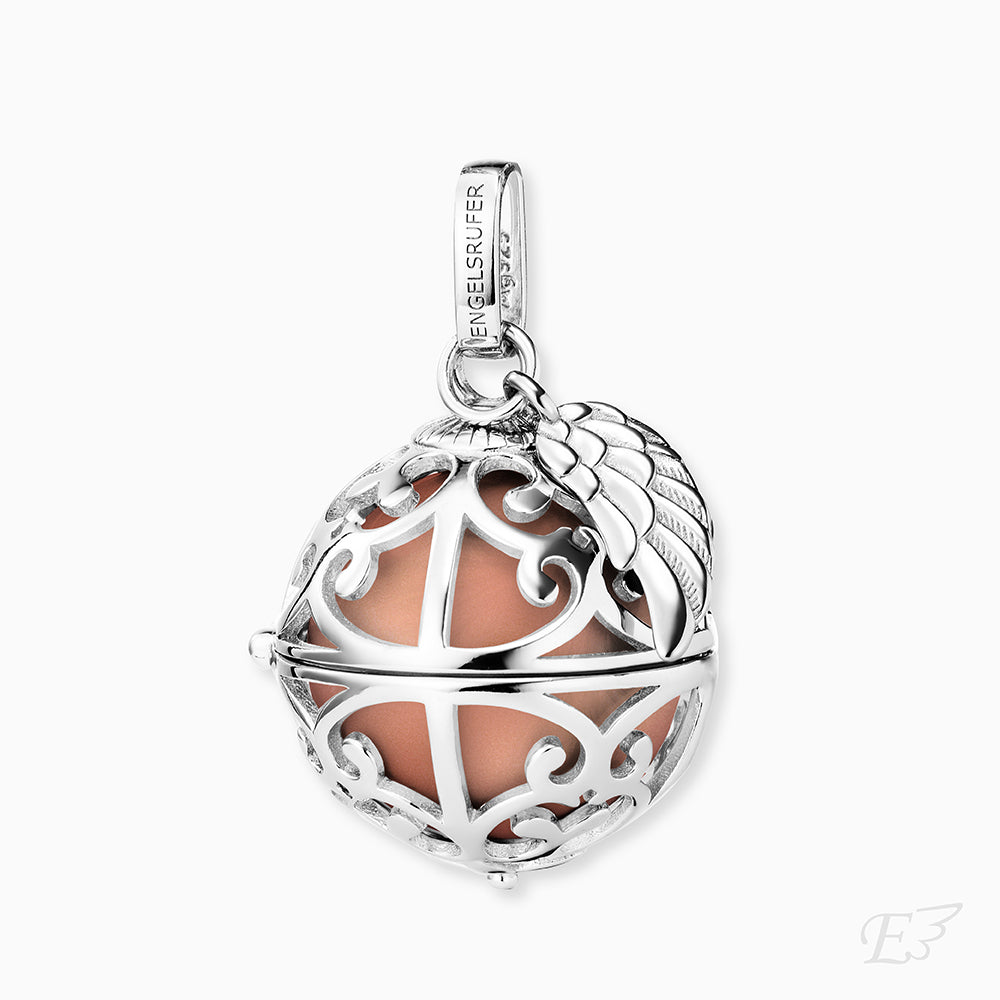engelsrufer-anh-nger-925er-silber-engelsfl-gel-mit-klangkugel-ros image 1