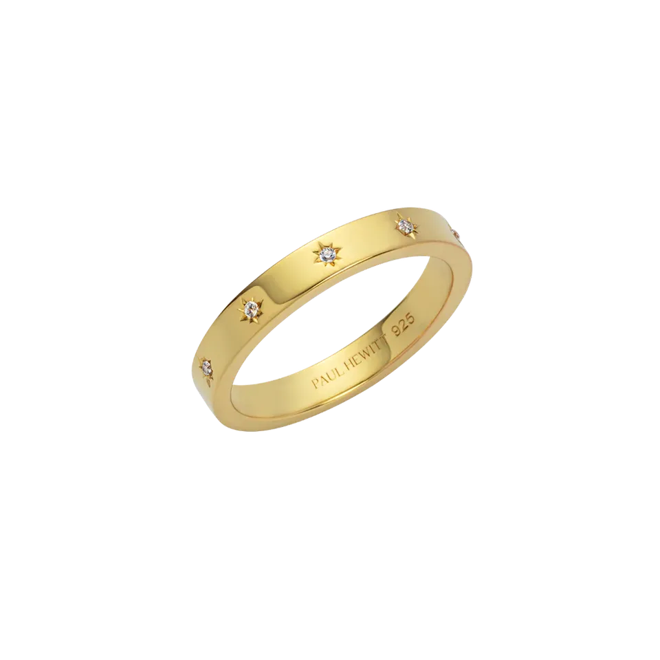 paul-hewitt-windrose-intuition-ring-gold-damen-kompassring-925er-silber-zirkonia image 1