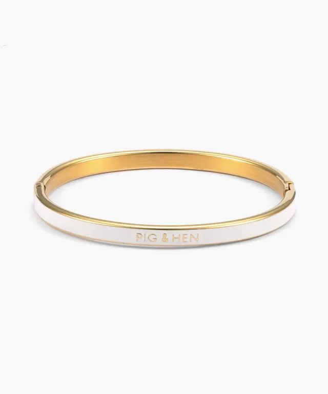pig-hen-maya-lou-aura-5mm-bangle-damen-ivory-gold image 1