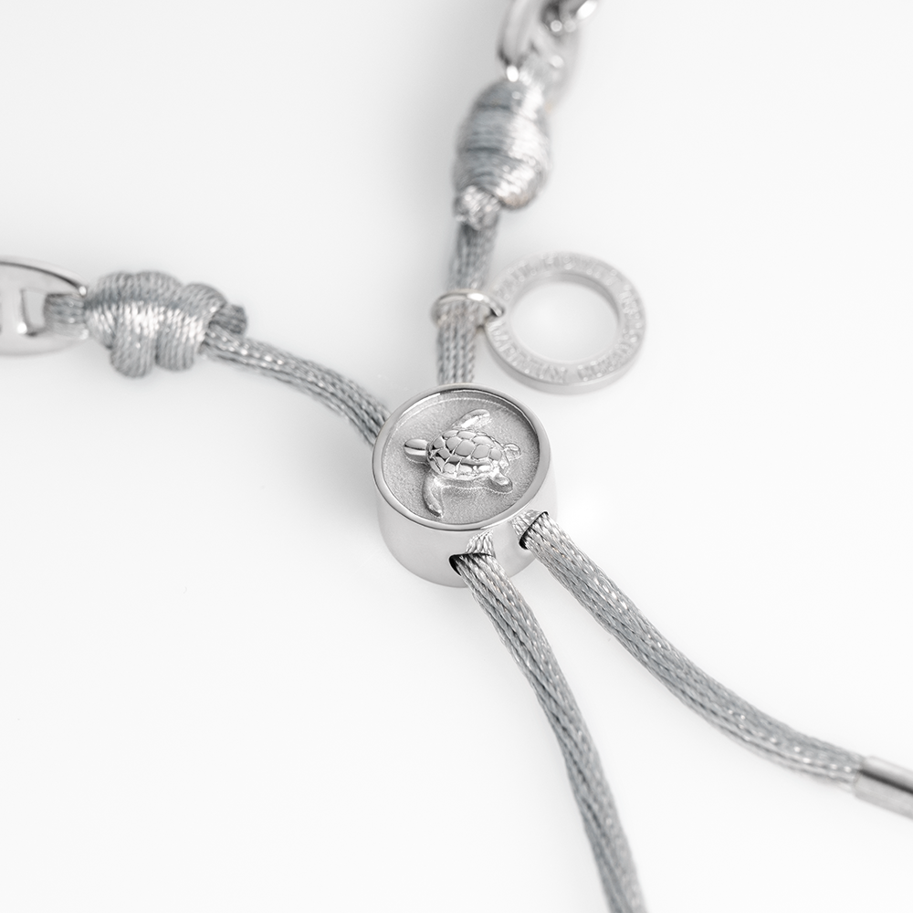 paul-hewitt-turtle-anchor-chain-armband-silber-grau image 2